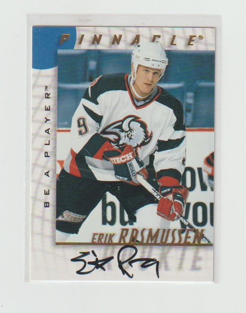 1997-98 Be A Player Autographs #217 Erik Rasmussen