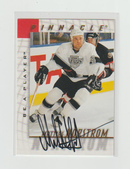 1997-98 Be A Player Autographs #38 Mattias Norstrom