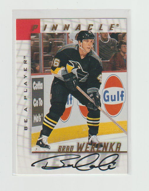 1997-98 Be A Player Autographs #41 Brad Werenka