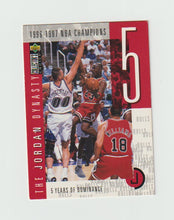 Load image into Gallery viewer, 1997-98 Collector&#39;s Choice The Jordan Dynasty #JD5 Michael Jordan
