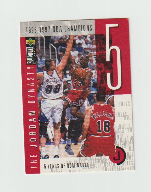 1997-98 Collector's Choice The Jordan Dynasty #JD5 Michael Jordan