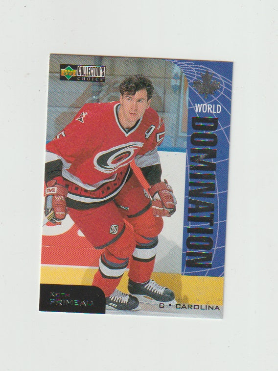 1997-98 Collector's Choice World Domination #W9 Keith Primeau