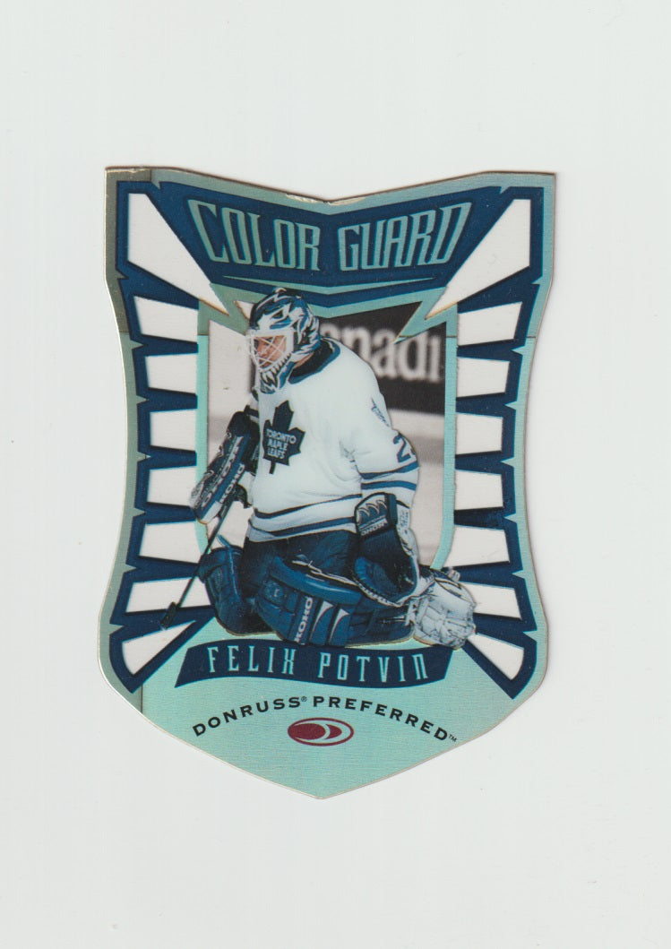 1997-98 Donruss Preferred Color Guard #5 Felix Potvin
