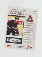 Load image into Gallery viewer, 1997-98 Donruss Priority Direct Deposit #17 of 30 Keith Tkachuk
