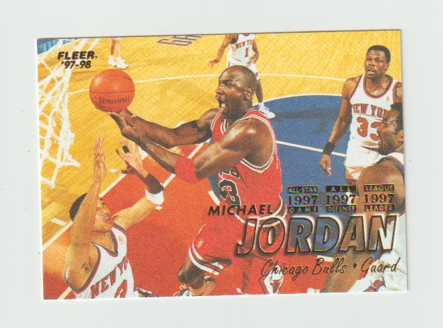 1997-98 Fleer #23 Michael Jordan