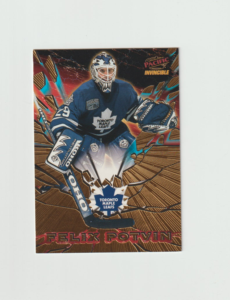 1997-98 Pacific Invincible Feature Performers #33 Felix Potvin