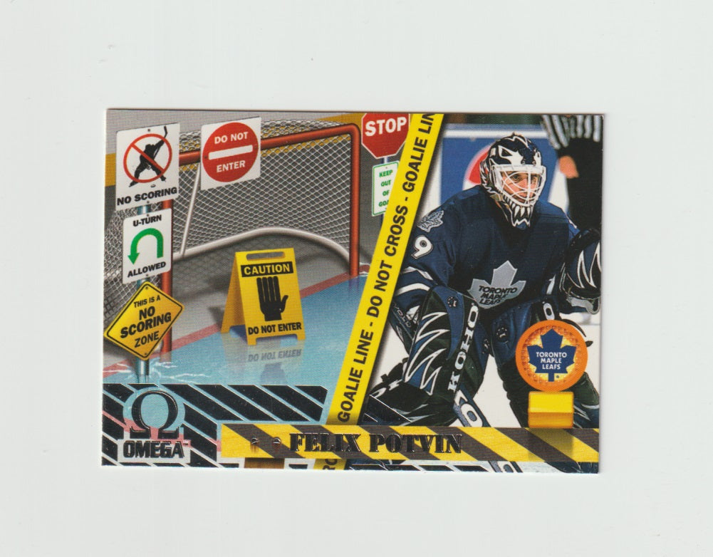 1997-98 Pacific Omega No Scoring Zone #10 Felix Potvin