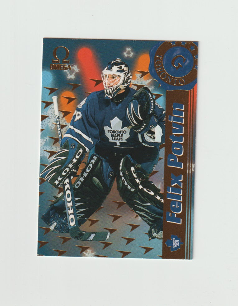 1997-98 Pacific Omega Team Leaders #18 Felix Potvin