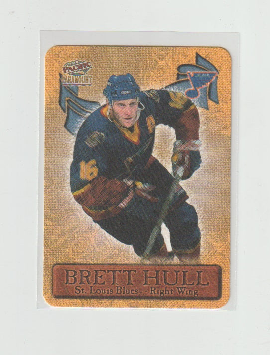 1997-98 Paramount Photoengravings #18 Brett Hull