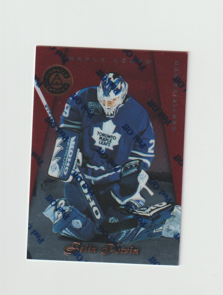 1997-98 Pinnacle Certified Red #11 Felix Potvin