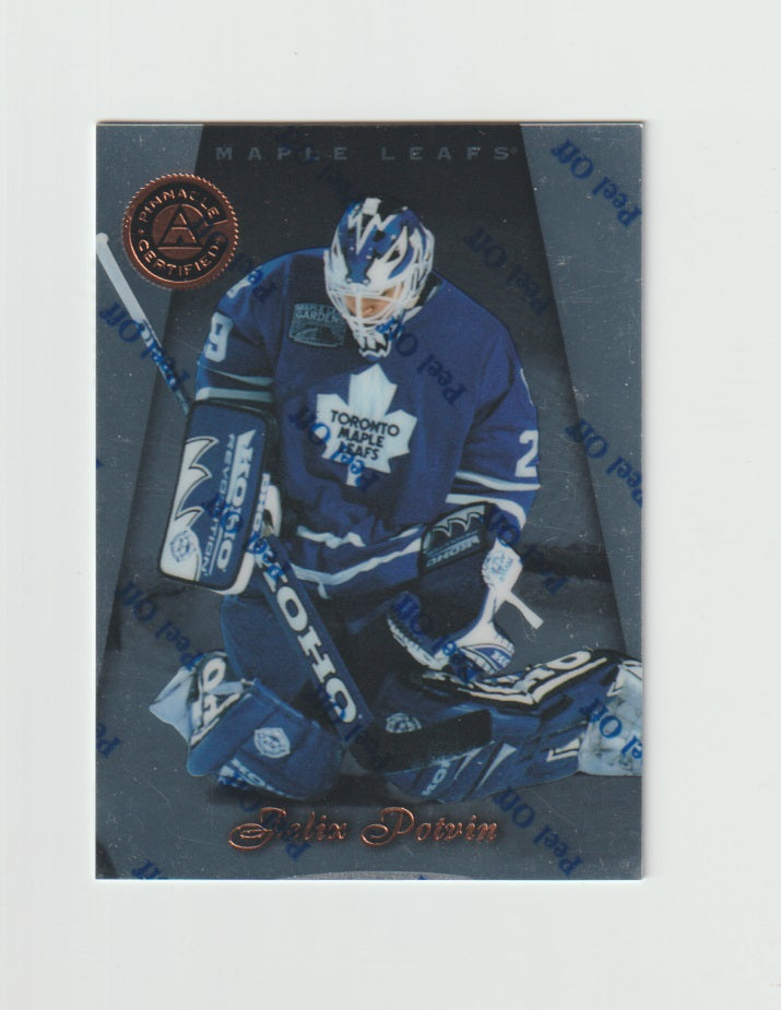 1997-98 Pinnacle Certified #11 Felix Potvin