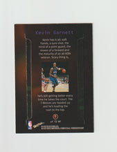 Load image into Gallery viewer, 1997-98 Skybox Premium Rock N Fire #7 Kevin Garnett
