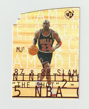 Load image into Gallery viewer, 1997-98 UD3 MJ3 #MJ3-1 Michael Jordan
