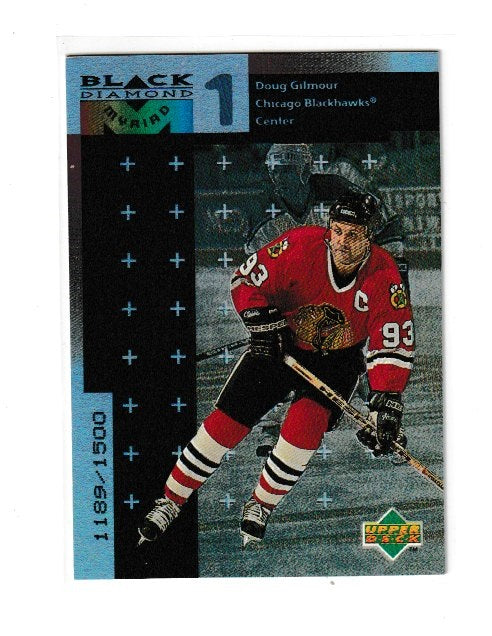 1998-99 Black Diamond Myriad #M25 Doug Gilmour