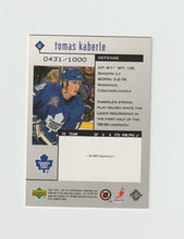 Load image into Gallery viewer, 1998-99 Black Diamond Triple Diamond #82 Tomas Kaberle
