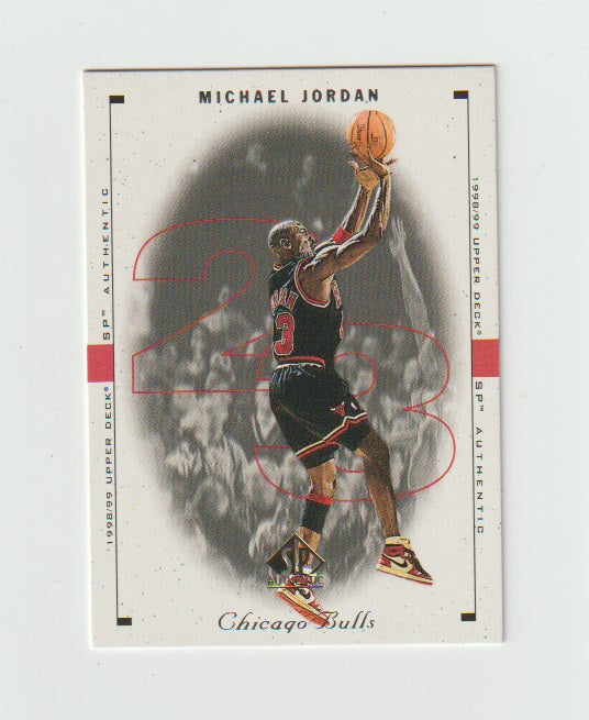 1998-99 SP Authentic #10 Michael Jordan