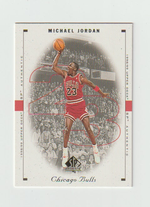 1998-99 SP Authentic #2 Michael Jordan