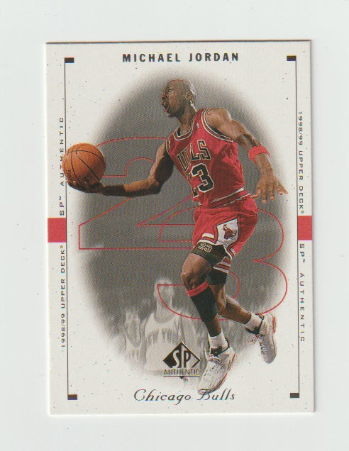 1998-99 SP Authentic #5 Michael Jordan