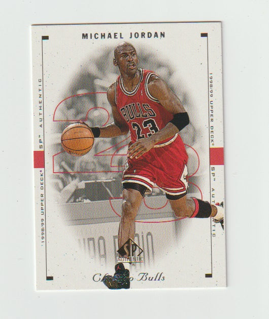 1998-99 SP Authentic #7 Michael Jordan