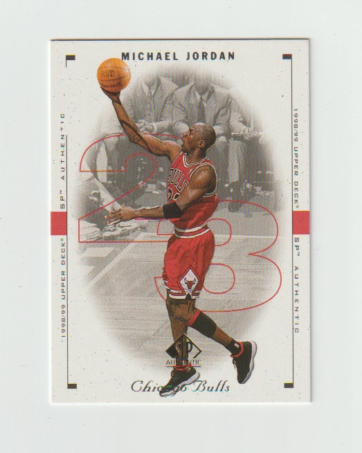 1998-99 SP Authentic #8 Michael Jordan