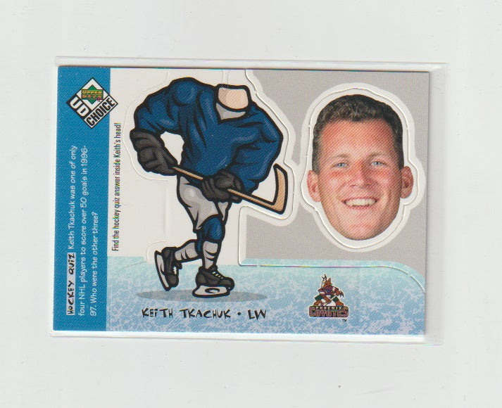 1998-99 UD Choice Mini Bobbing Head #BH2 Keith Tkachuk
