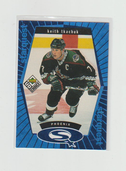 1998-99 UD Choice StarQuest Blue #SQ30 Keith Tkachuk