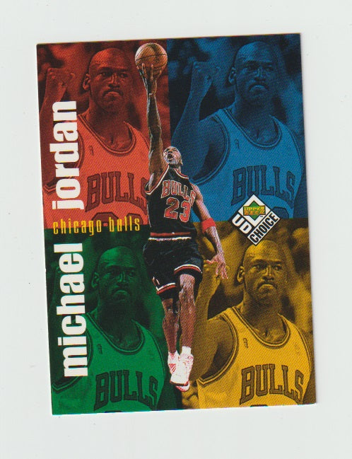 1998-99 UD Choice #199 Michael Jordan