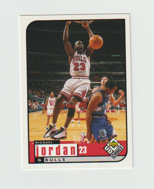 1998-99 UD Choice #23 Michael Jordan