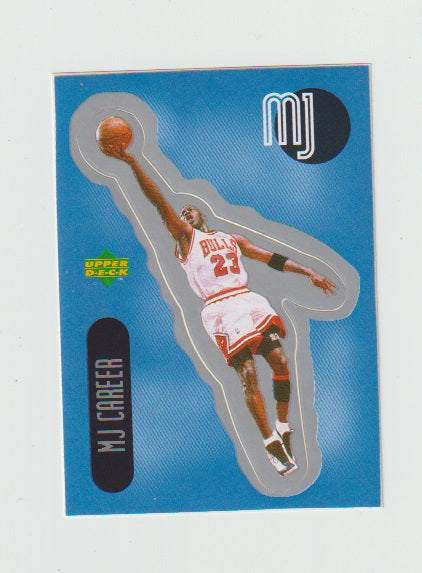 1998 MJ Sticker Collection Stickers #SU22 Michael Jordan