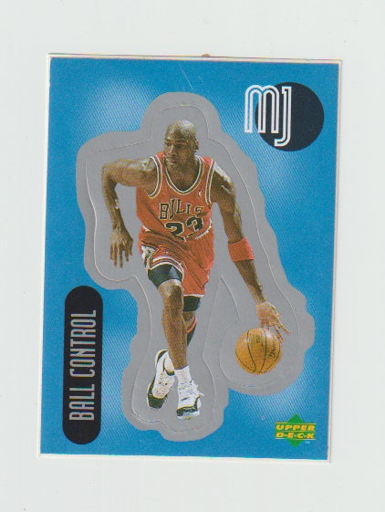 1998 MJ Sticker Collection Stickers #SU28 Michael Jordan