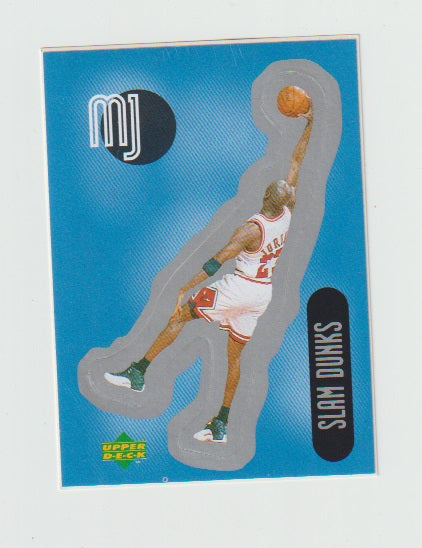 1998 MJ Sticker Collection Stickers #SU31 Michael Jordan