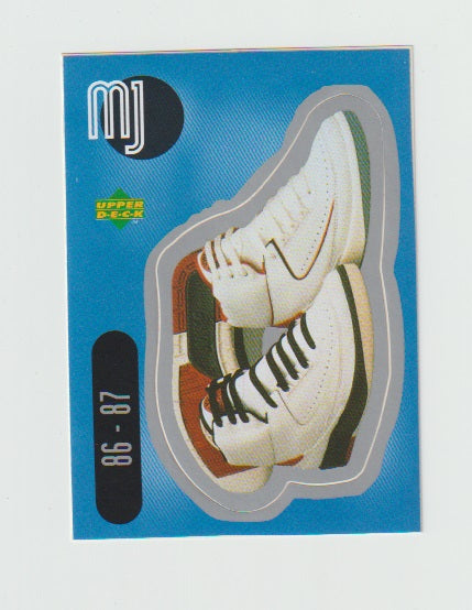 1998 MJ Sticker Collection Stickers #SU3 Michael Jordan