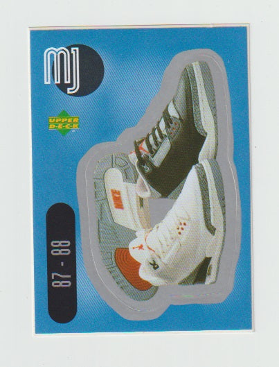 1998 MJ Sticker Collection Stickers #SU5 Michael Jordan