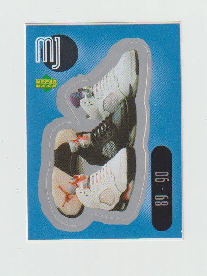 1998 MJ Sticker Collection Stickers #SU8 Michael Jordan