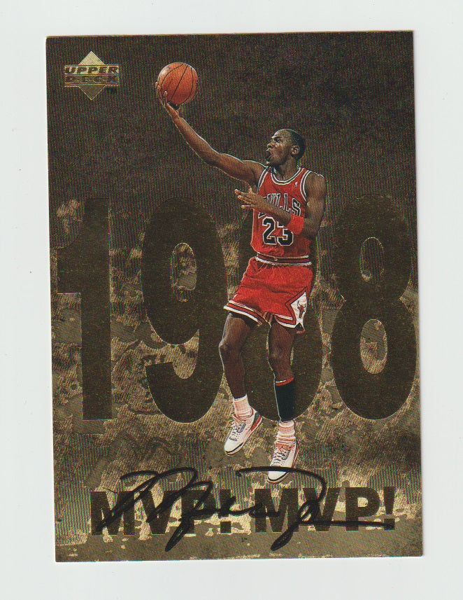1998 Michael Jordan Gatorade Jumbos #4 of 12 Michael Jordan