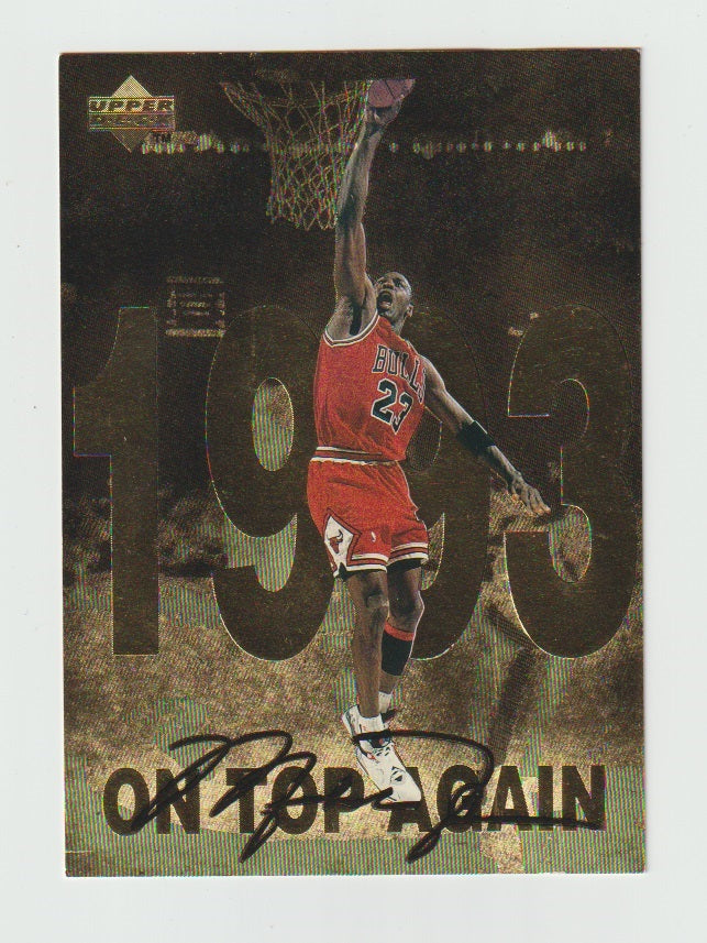 1998 Michael Jordan Gatorade Jumbos #9 of 12 Michael Jordan