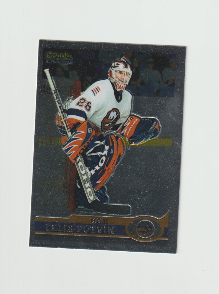 1999-00 O-Pee-Chee Chrome #136 Felix Potvin