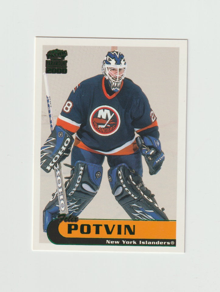 1999-00 Paramount Emerald #146 Felix Potvin