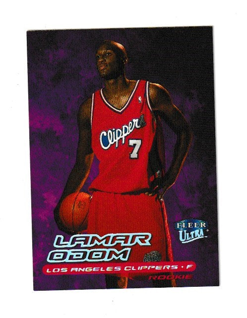 1999-00 Ultra Rookie #135 Lamar Odom