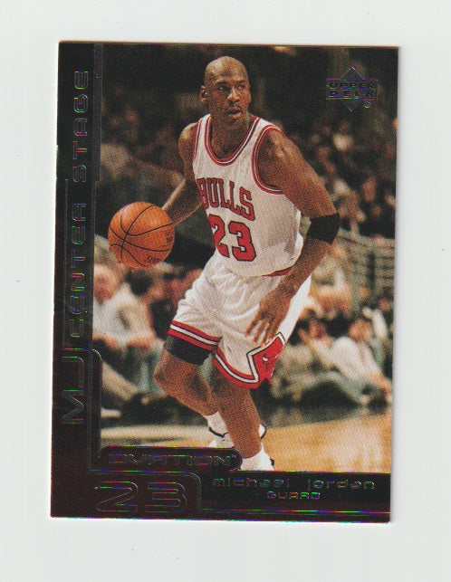 1999-00 Upper Deck Ovation MJ Center Stage #CS1 Michael Jordan