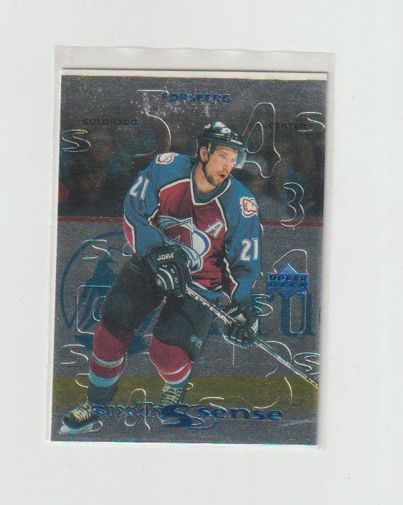 1999-00 Upper Deck Sixth Sense #SS6 Peter Forsberg