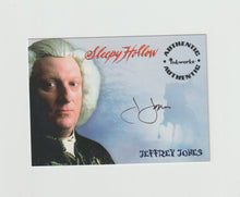 Load image into Gallery viewer, 1999 Sleepy Hollow Autographs #A3 Jeffrey Jones
