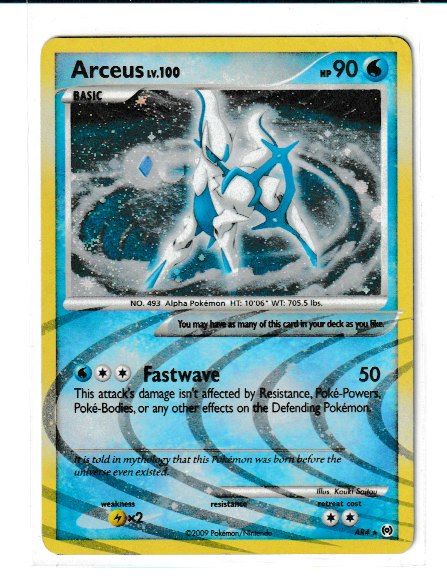 1999 WotC Promo #4 Arceus