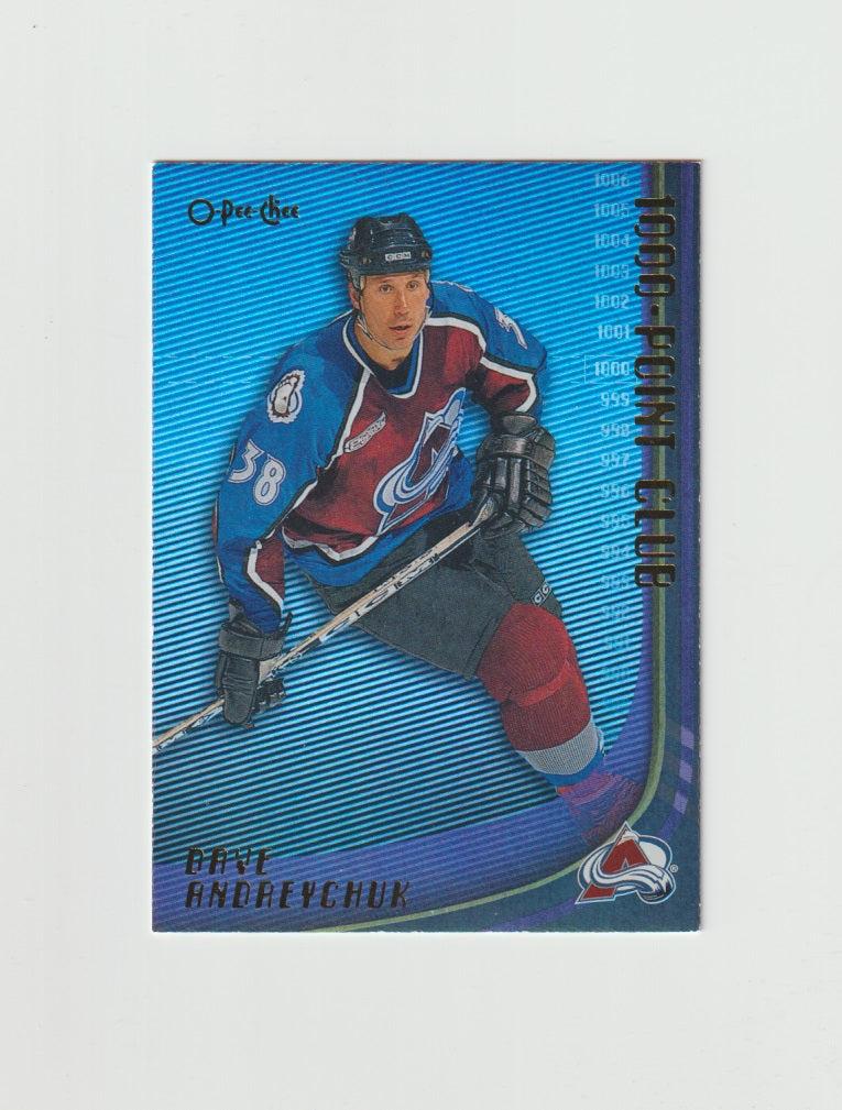 2000-01 O-Pee-Chee 1000 Point Club #1000PC-9 Dave Andreychuk