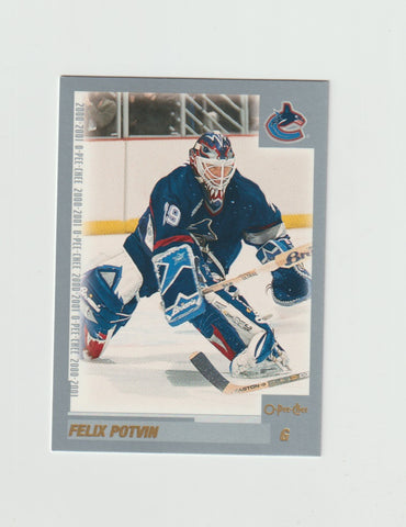 Card 174: Felix Potvin - Upper Deck MVP Hockey 2000-2001 