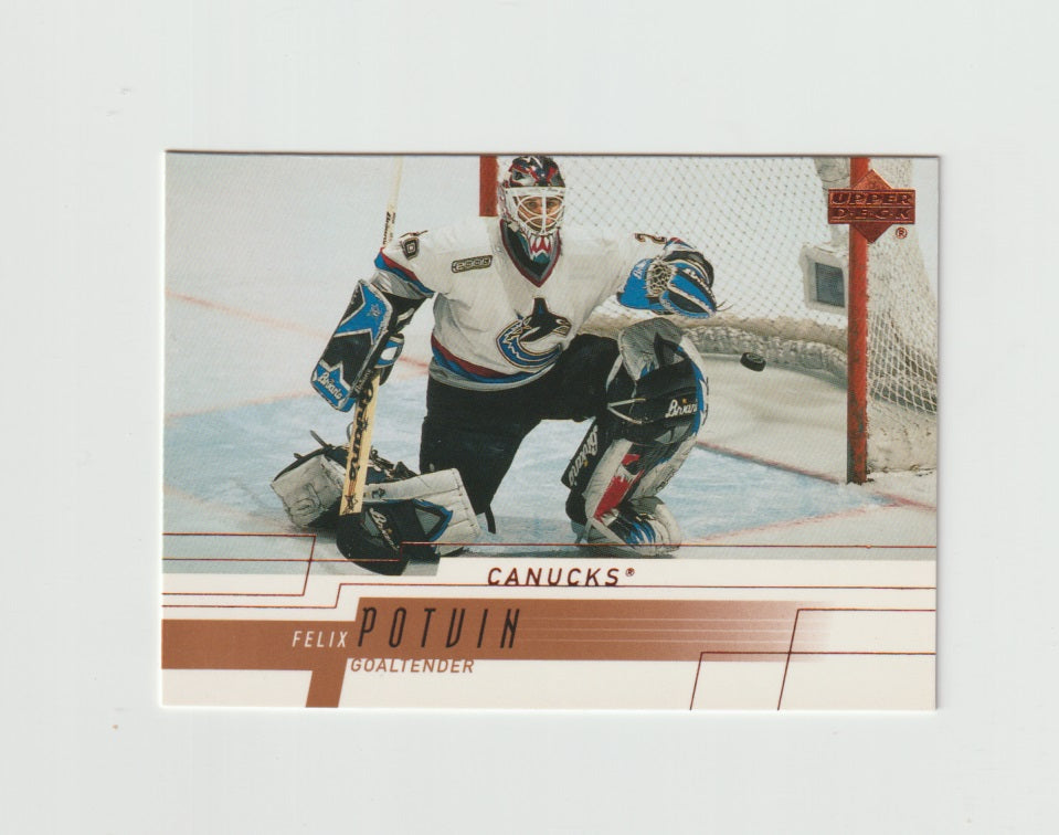 2000-01 Upper Deck #170 Felix Potvin