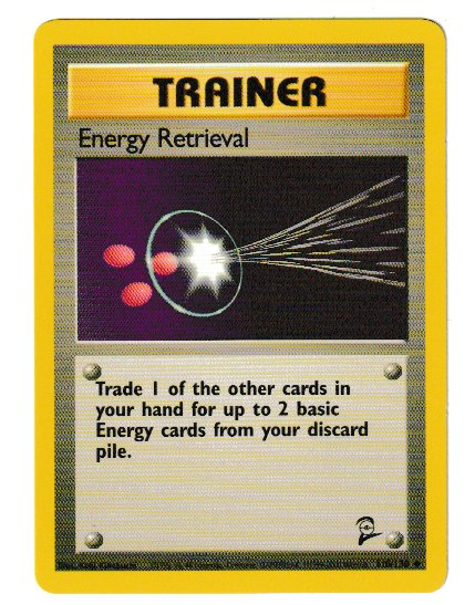 2000 WOTC Base 2 Unlimited #110 Energy Retrieval