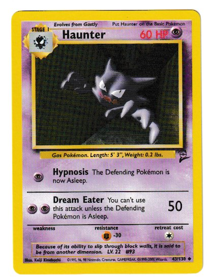 2000 WOTC Base 2 Unlimited #43 Haunter