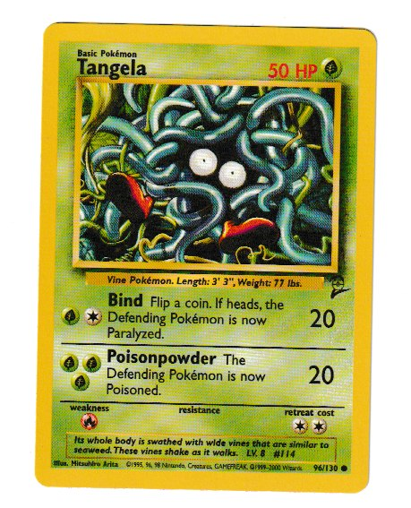 2000 WOTC Base 2 Unlimited #96 Tangela