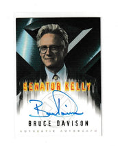 Load image into Gallery viewer, 2000 X-Men Movie Autographs Bruce Davison as Senator Kelly
